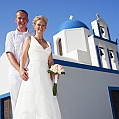 Svatba na Santorini
